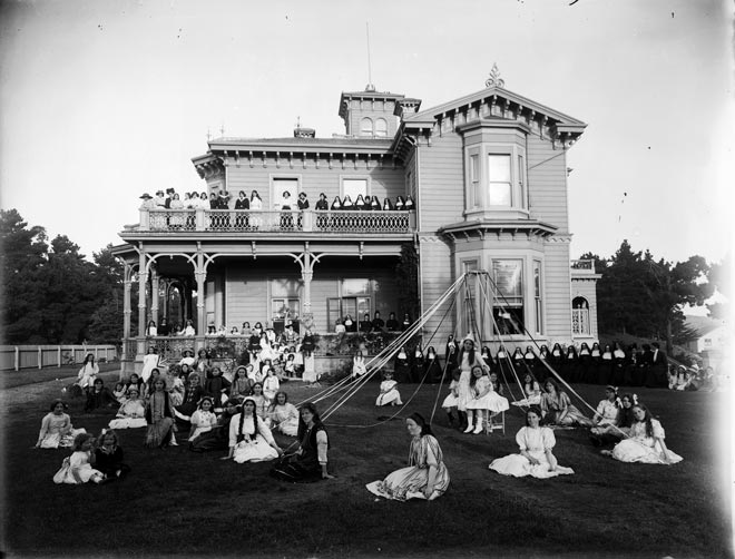 Catholic schools: Sacred Heart school, Whanganui, 1912