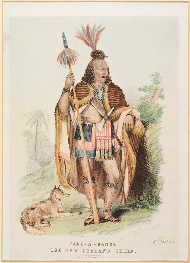 Barnet Burns, Pākehā–Māori