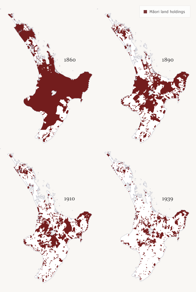 Alienation of Māori land: North Island