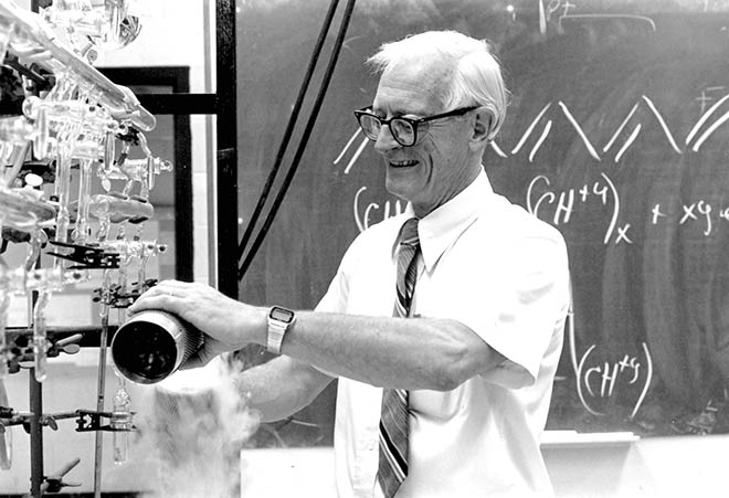 Alan MacDiarmid at the University of Pennsylvania