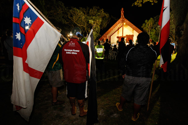 Waitangi Day service, 2011