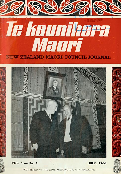 Te Kaunihera Maori journal