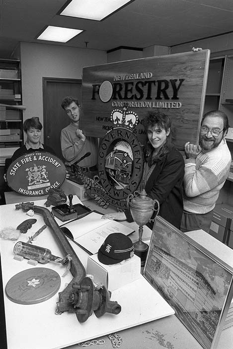 Unusual archival material, 1991