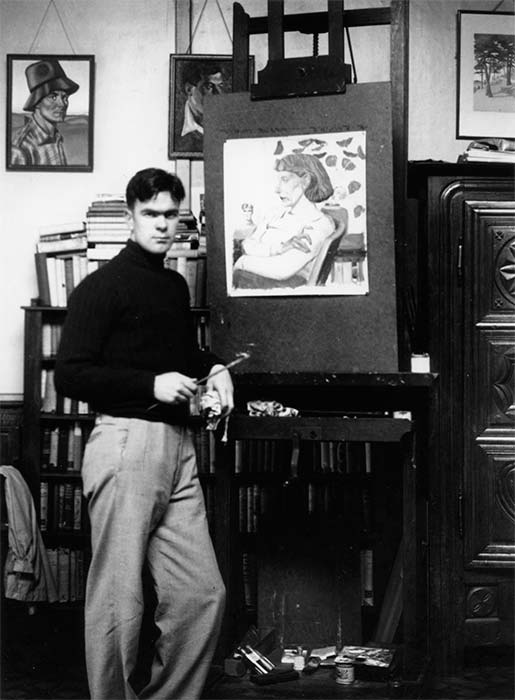 Leo Bensemann as a young man