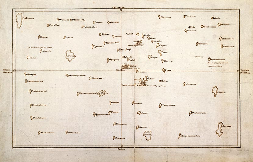 Tupaia's chart