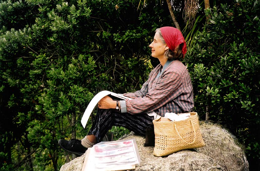Joanna Paul sketching