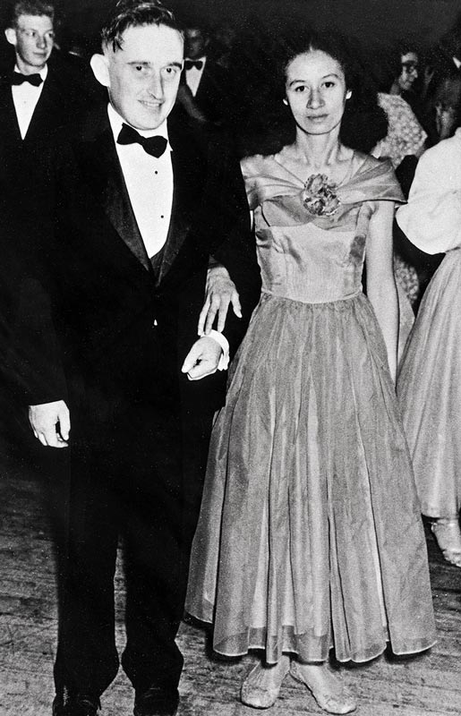 Jacqueline Sturm and James K. Baxter, 1956