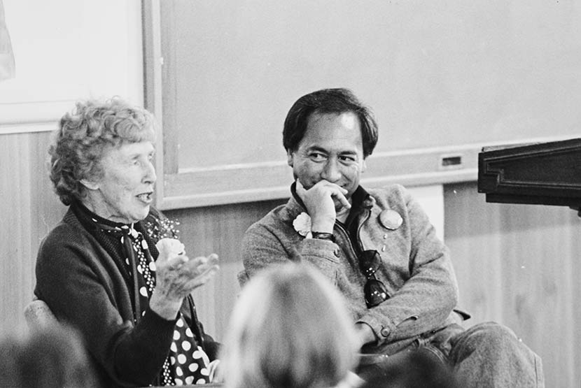 Lauris Edmond and Witi Ihimaera