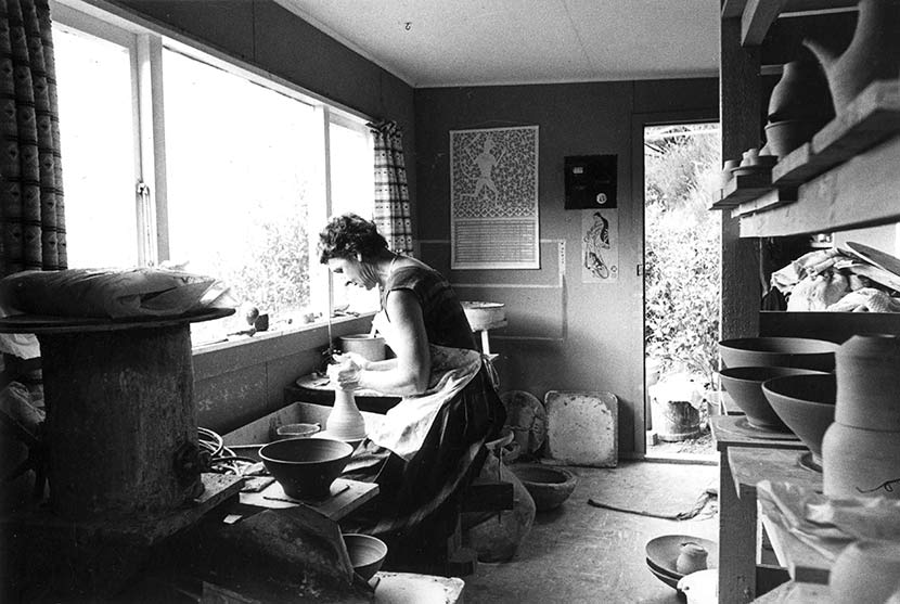 In the studio, 1960s