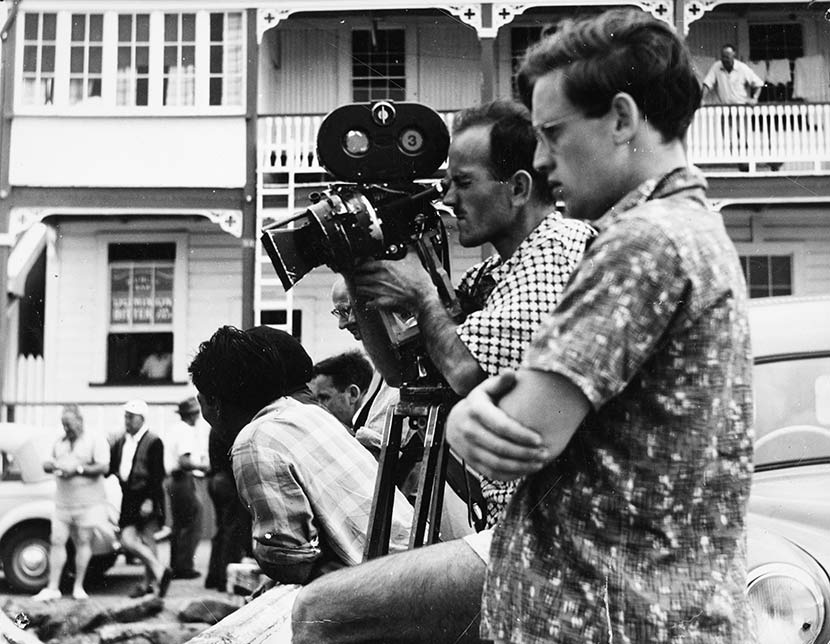 Maurice Shadbolt in Opononi, 1956
