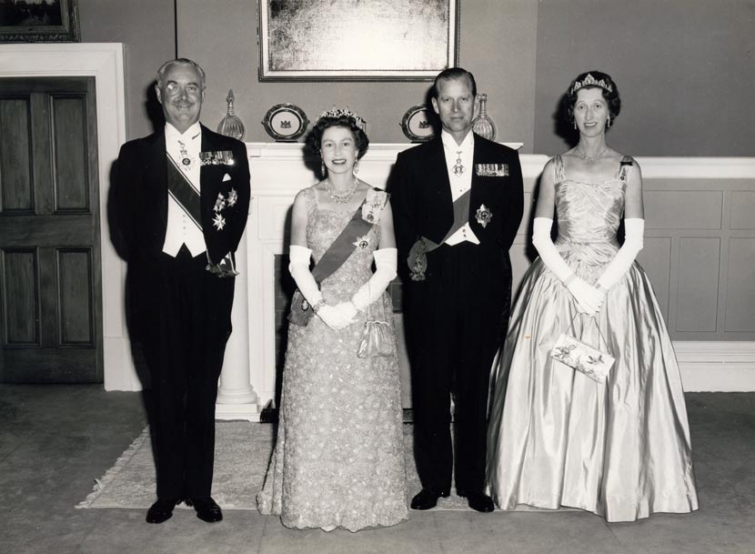 The royals visit, 1963