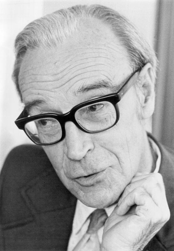 A head and shoulders portrait of Kenneth Cumberland in middle age.