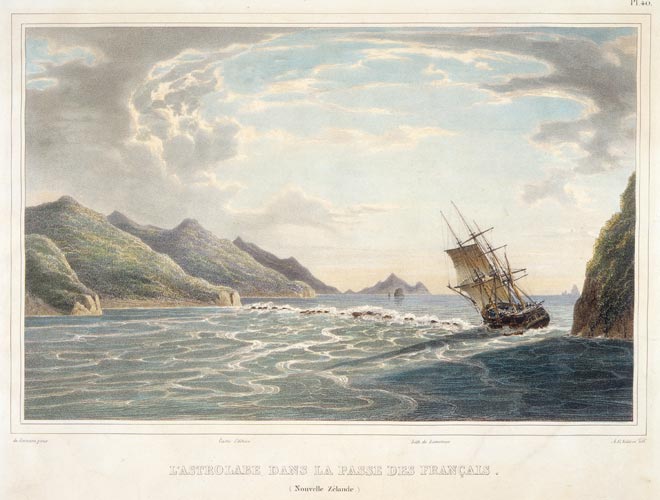 The <em>Astrolabe</em> in French Pass