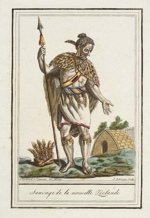 ‘Sauvage de la Nouvelle Zéelande’, 1789 