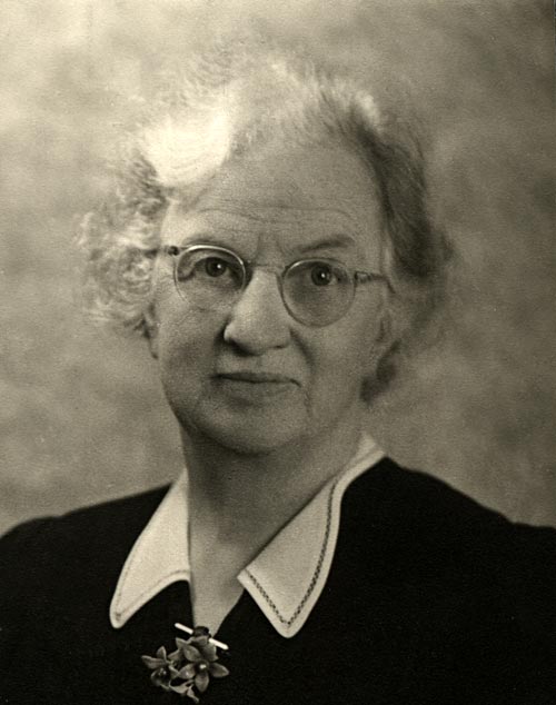Jessie Alexander, about 1935