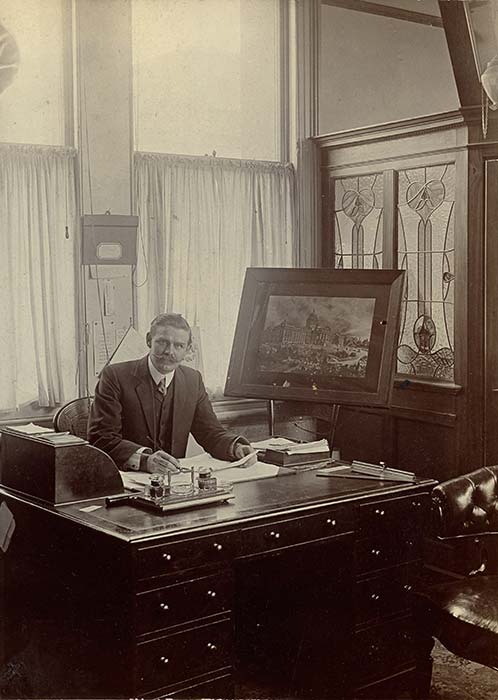 Edmund Anscombe, about 1911