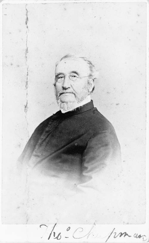 Thomas Chapman, 6 January 1872