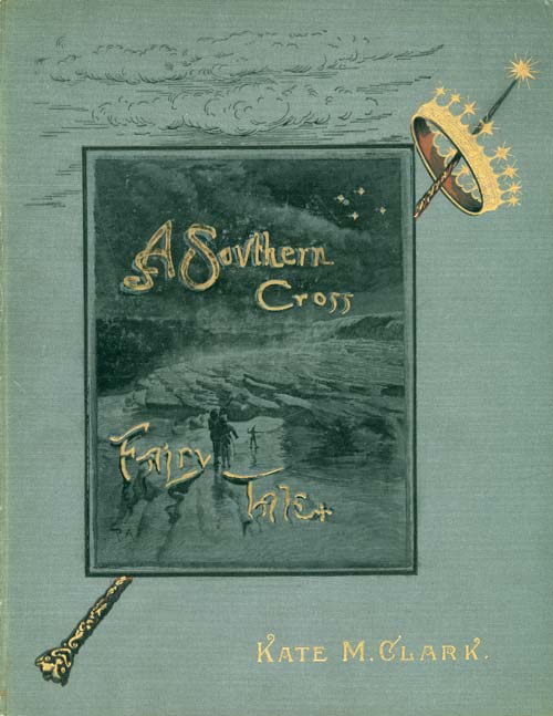 The cover of Kate Clark's antipodean Christmas story for children, published in 1891
