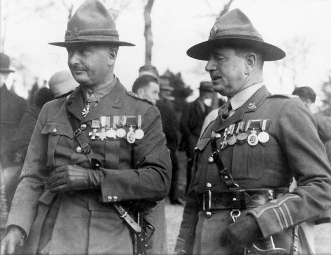 Stephen Shepherd Allen (left) and Joseph Gordon Coates