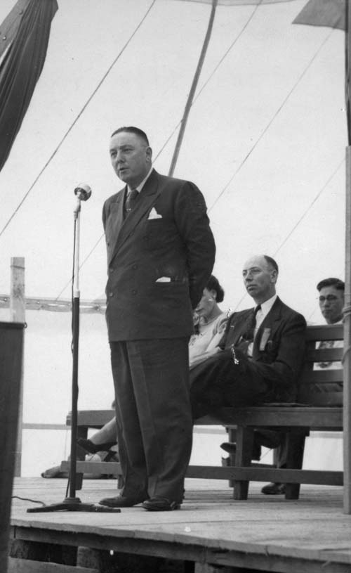 Mormon missionary Matthew Cowley, 1940s