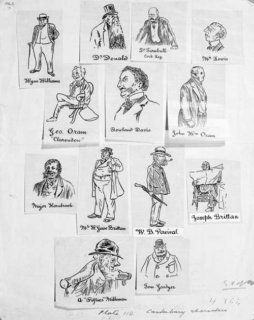Sketch of Rowland Robert Teape Davis