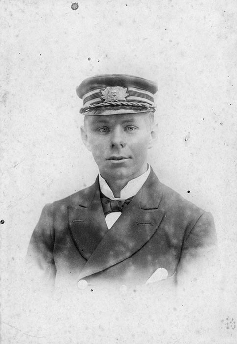 Robert Edwin as a young man, about 1860