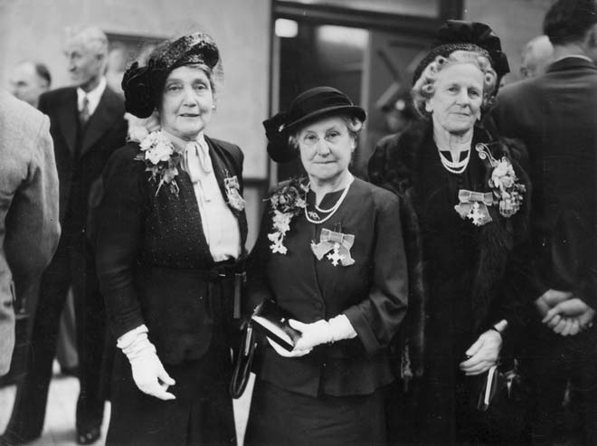 MBE recipients, 1949