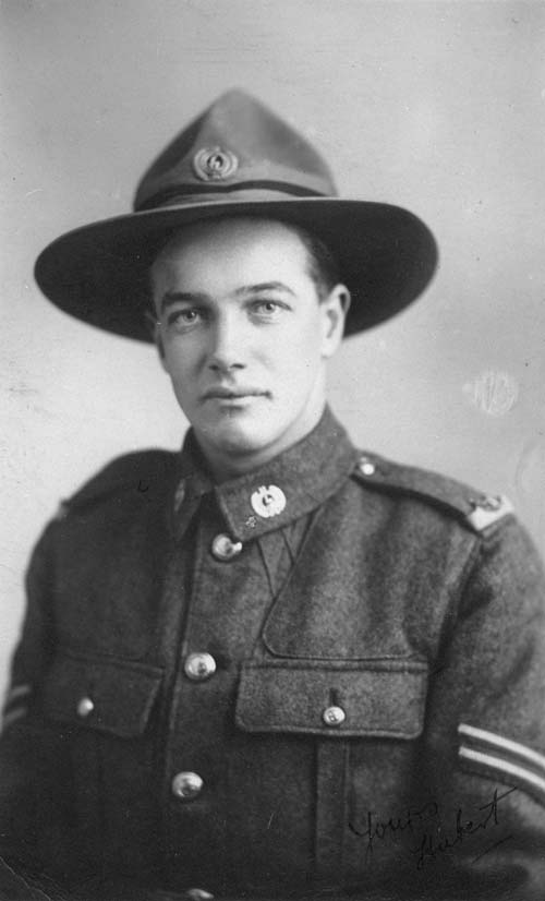 Hubert Holdaway, 1916
