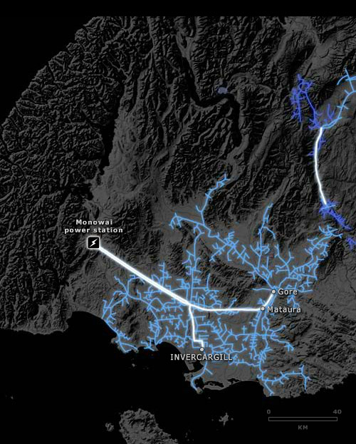 Electricity in Southland