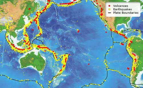 The Pacific Ring of Fire 