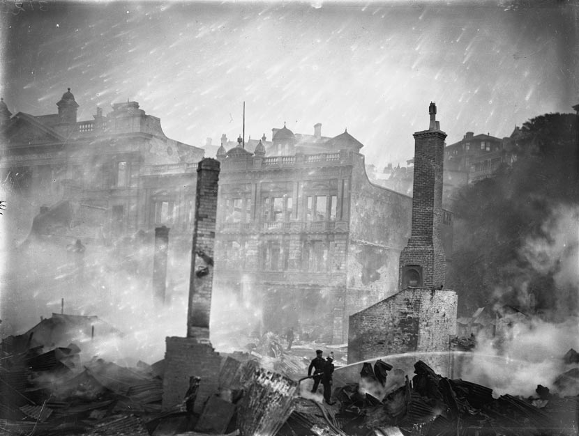 Wellington fire, 1906