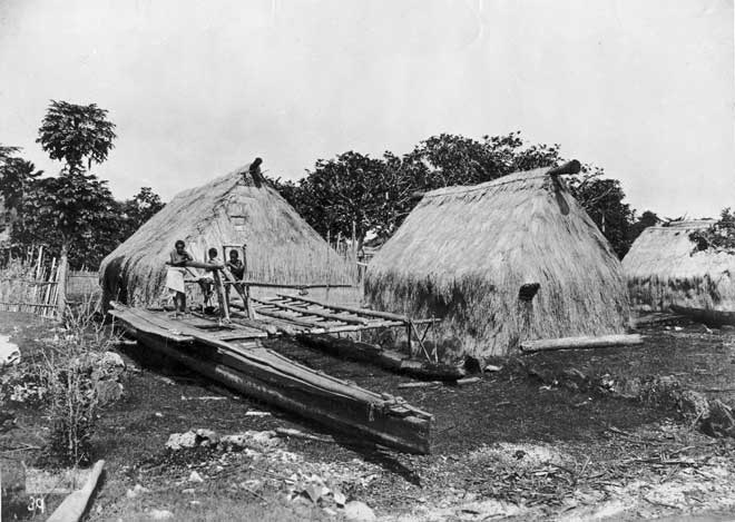 A Fijian ndrua 