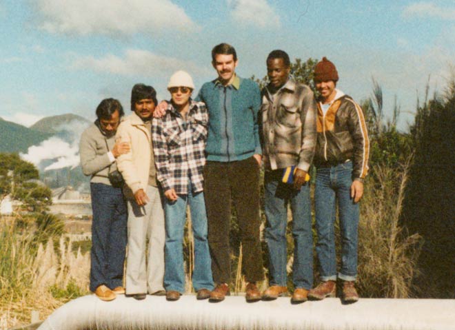 Students at Wairākei power station