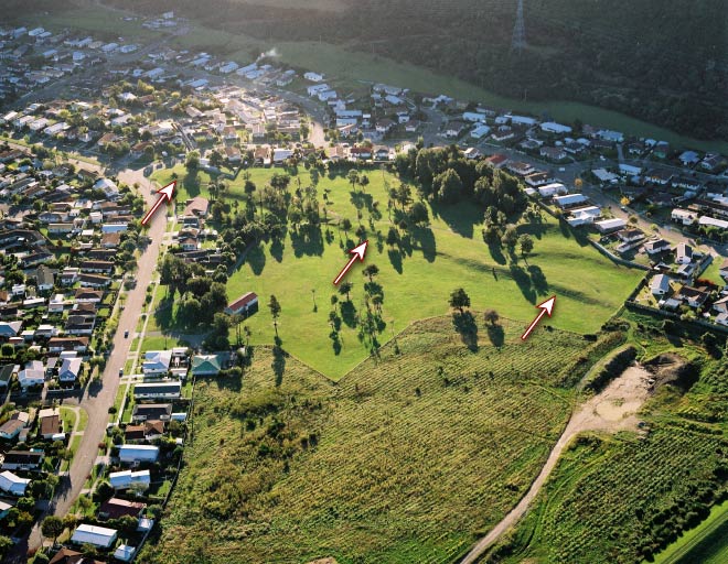 Wellington Fault near Totara Park, Upper Hutt 