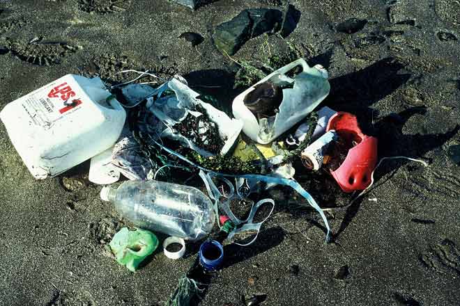 Plastic pollution 