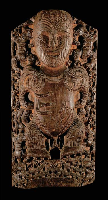 Carved storehouse doorway