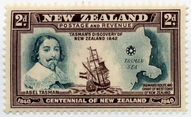 Tasman stamp 