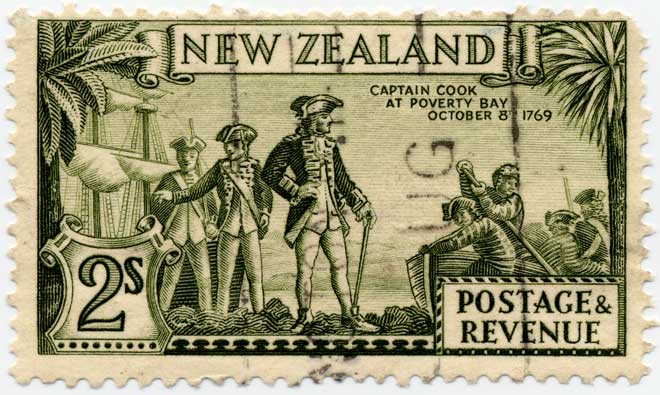 Cook stamps 