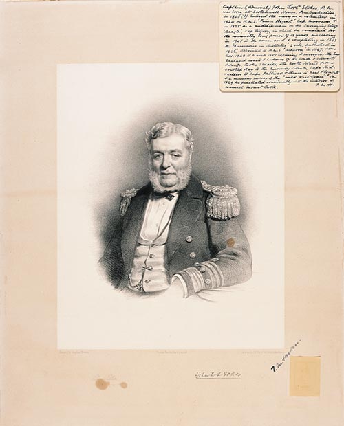 A portrait of John Lort Stokes