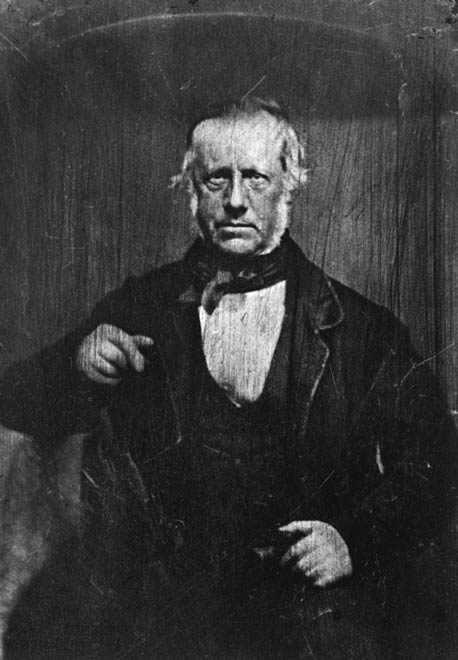 A photograph of Charles Philippe Hippolyte de Thierry, probably taken after he had returned to Auckland in 1853