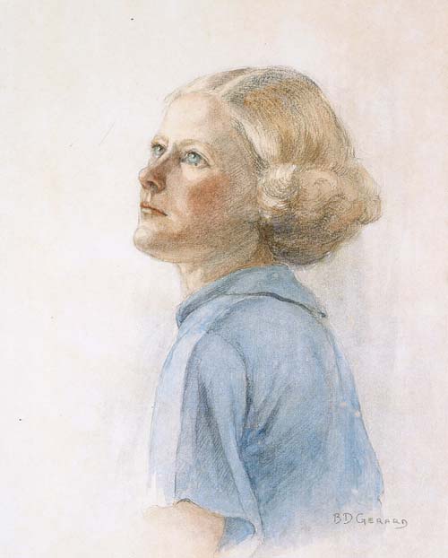 Enga Washbourn, about 1933