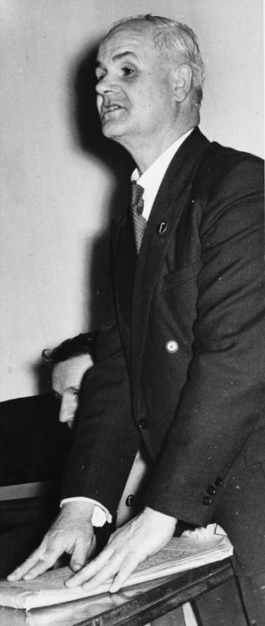 Cyril Charles William White, 24 March 1956