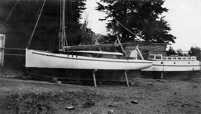 William 'Farmer' Willetts's yacht, Waitere II, 1922