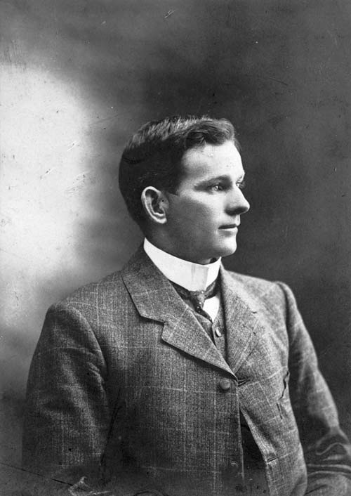 George Witters, photographed in his late twenties or early thirties