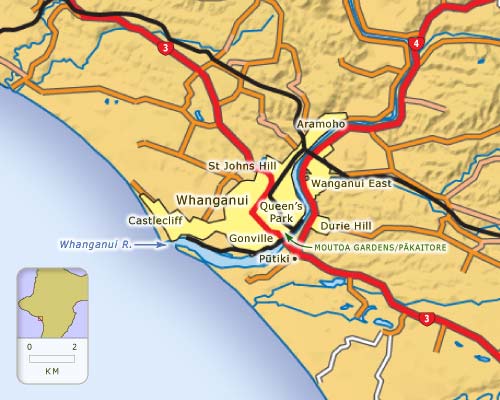 In and around Whanganui