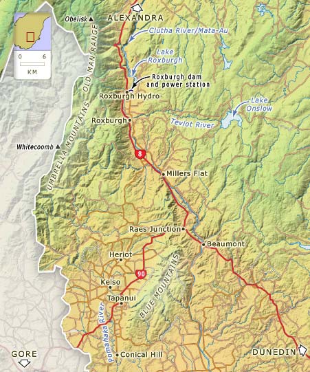 West Otago and Teviot Valley