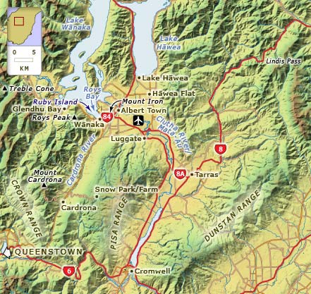 Wānaka district