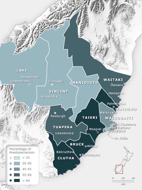 Presbyterianism in Otago, 1921