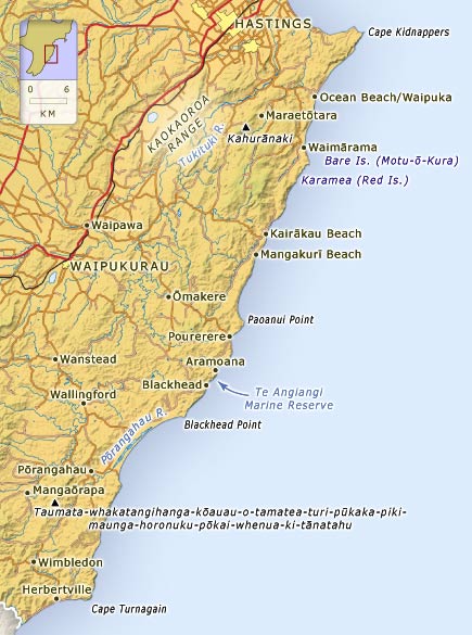 Southern coast