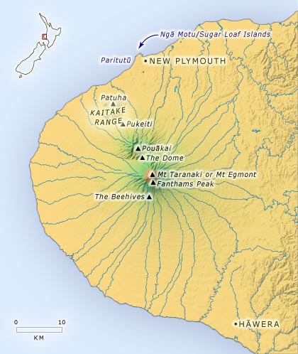Taranaki volcano sequence